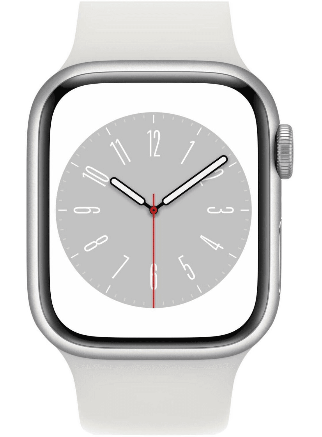 Apple Watch Series 8 GPS 41mm Aluminium Case mit Silicon Armband