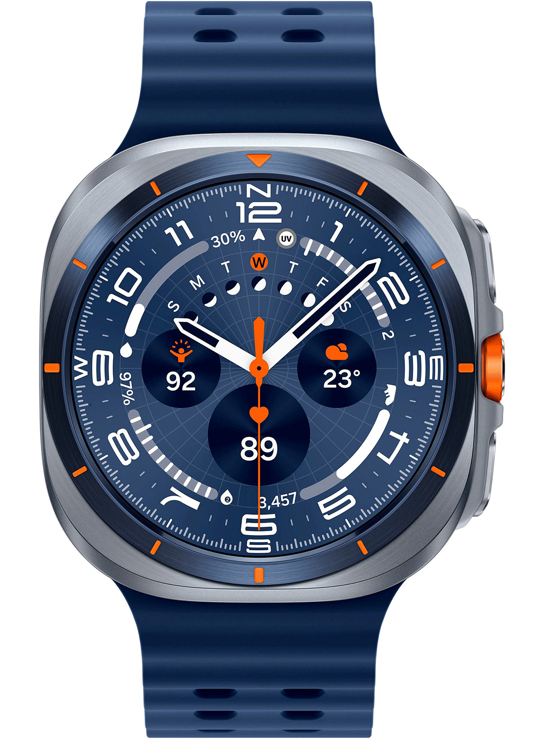 Samsung Galaxy Watch Ultra 2025 47mm LTE SM-L705 mit Silicon Armband