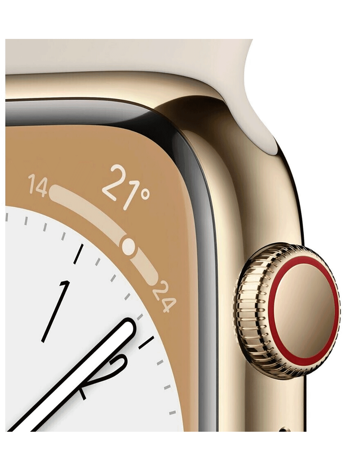 Apple Watch Series 8 45mm Edelstahl Case - CarbonPhone