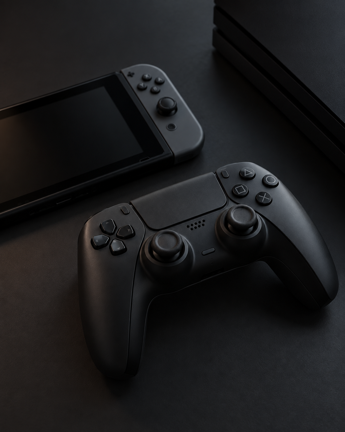 Spielkonsole und Controller