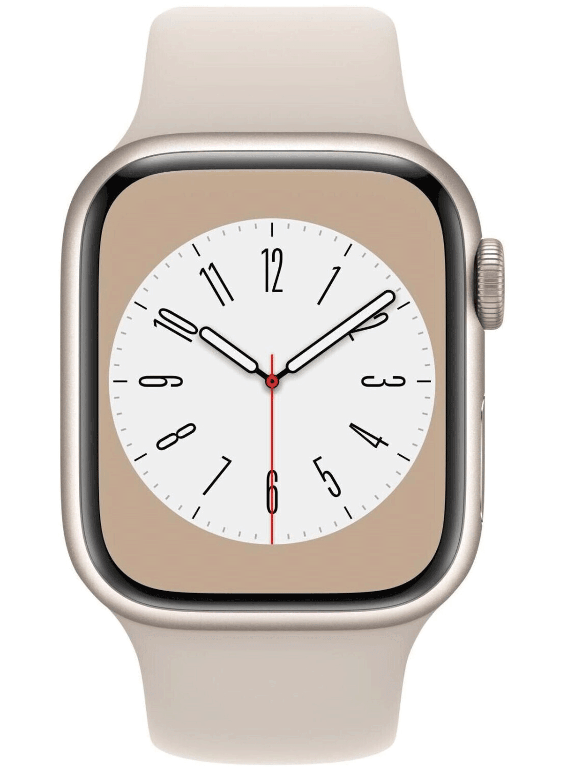 Apple Watch Series 8 GPS 41mm Aluminium Case mit Silicon Armband