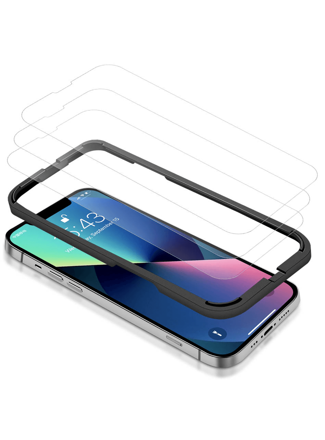 PanzerSchutz 9H Elite für iPhone 12 Serie (3 Stück) - CarbonPhone