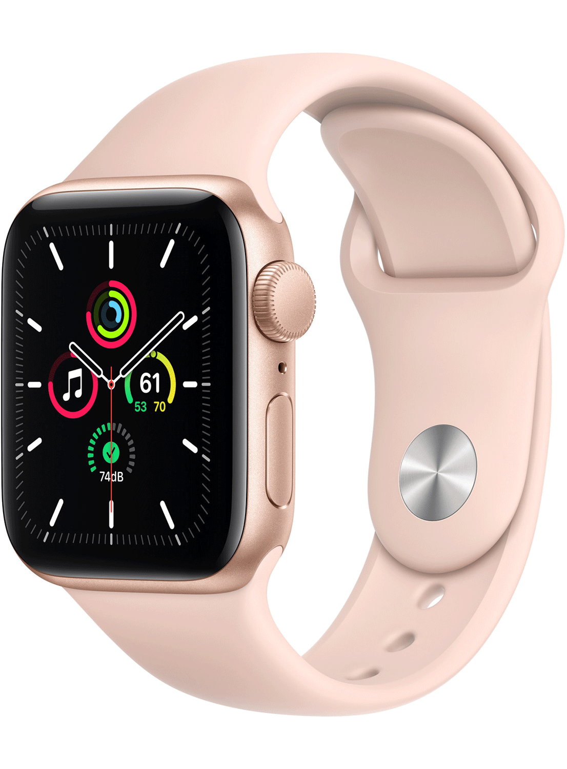 Apple Watch SE (GPS+Cellular) Aluminium Case 40mm with Silicon Strap
