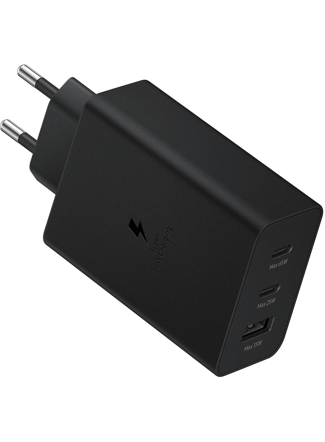 Samsung Schnellladeadapter Trio 65 Watt EP-T6530N (USB, 2 x USB-C)