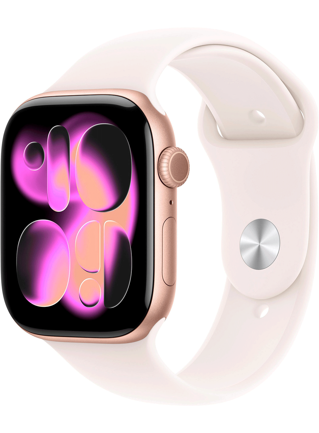 Apple Watch Series 11 5G 46mm Aluminium Case mit Silicon Armband