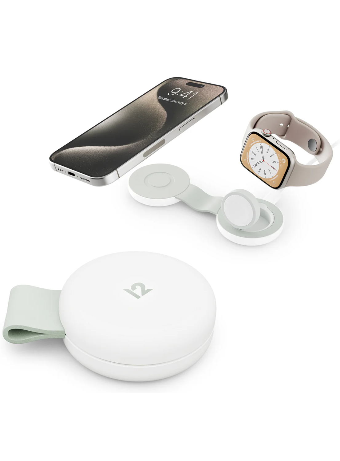 Twelve South ButterFly SE 2-in-1 Charger mit Qi2