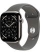 Apple Watch Series 11 5G 46mm Titan Case – Titanium Natur · Sport Stone Grey