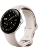Google Pixel Watch 4 LTE 45MM – Polished Silver · Sportarmband Porcelain