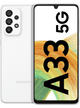 Samsung Galaxy A33 5G SM-A336B/DS 128 Go – Génial Blanc · Nouveau