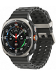 Samsung Galaxy Watch Ultra 47mm LTE SM-L705 mit Silicon Armband – Titanium Silver · Black