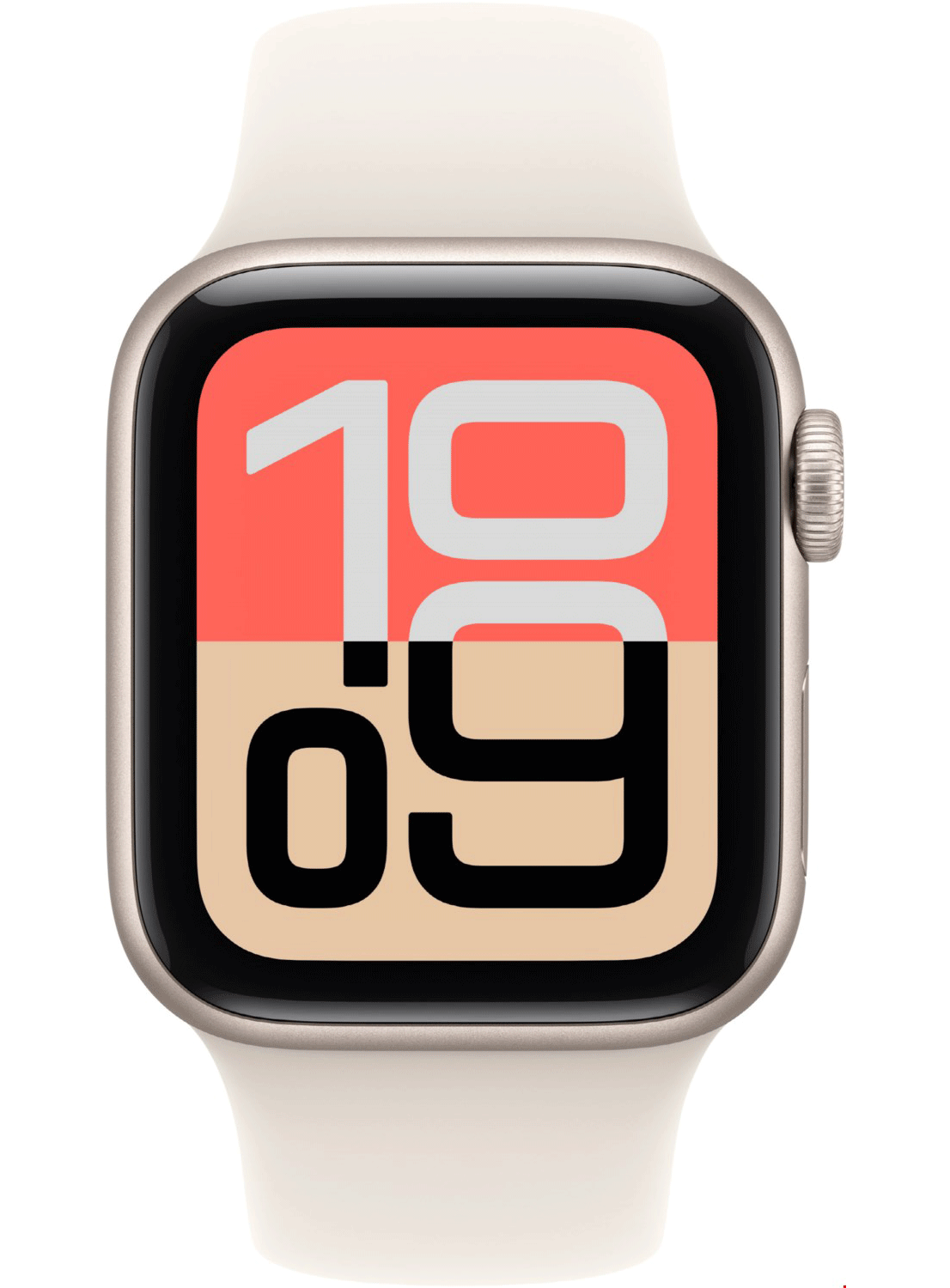 Apple Watch SE 3 (2025) 5G Aluminium Case 44mm mit Silicon Armband
