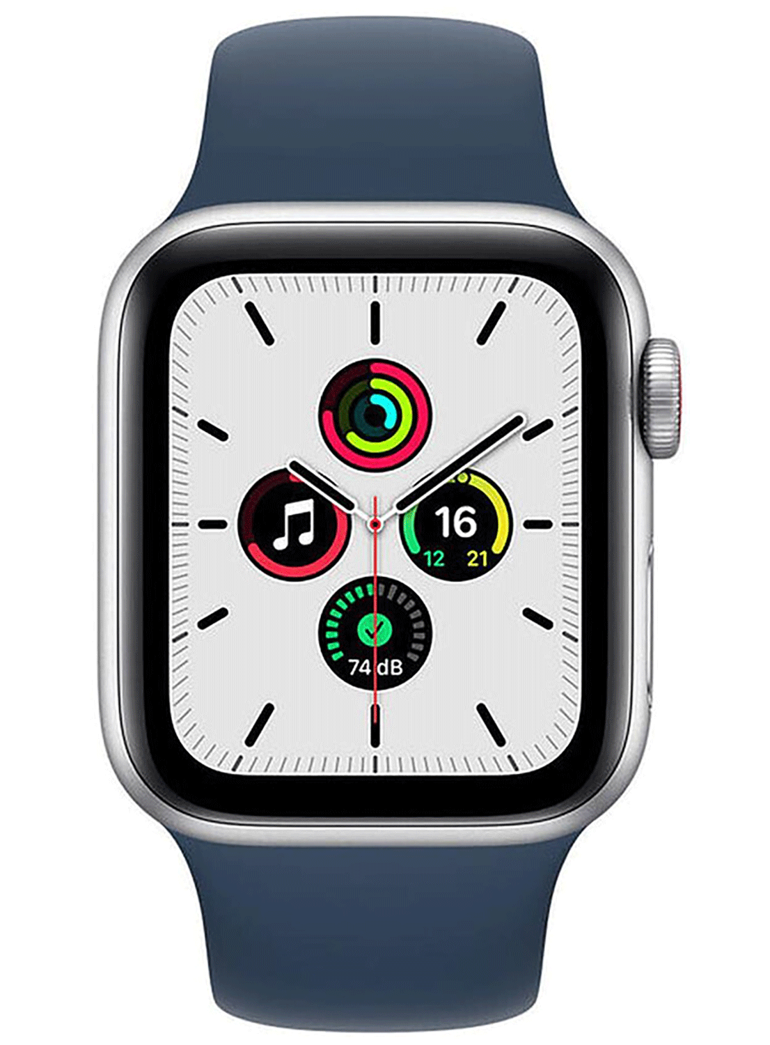 Apple Watch SE (GPS+Cellular) Aluminium Case 40mm with Silicon Strap
