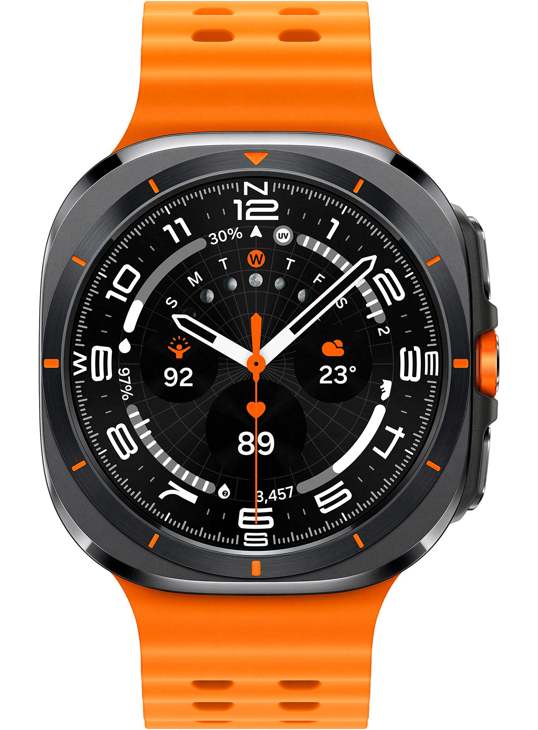 Samsung Galaxy Watch Ultra 2025 47mm LTE SM-L705 mit Silicon Armband