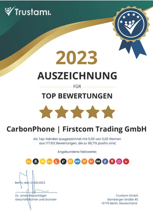 Trustami Zertifikat CarbonPhone