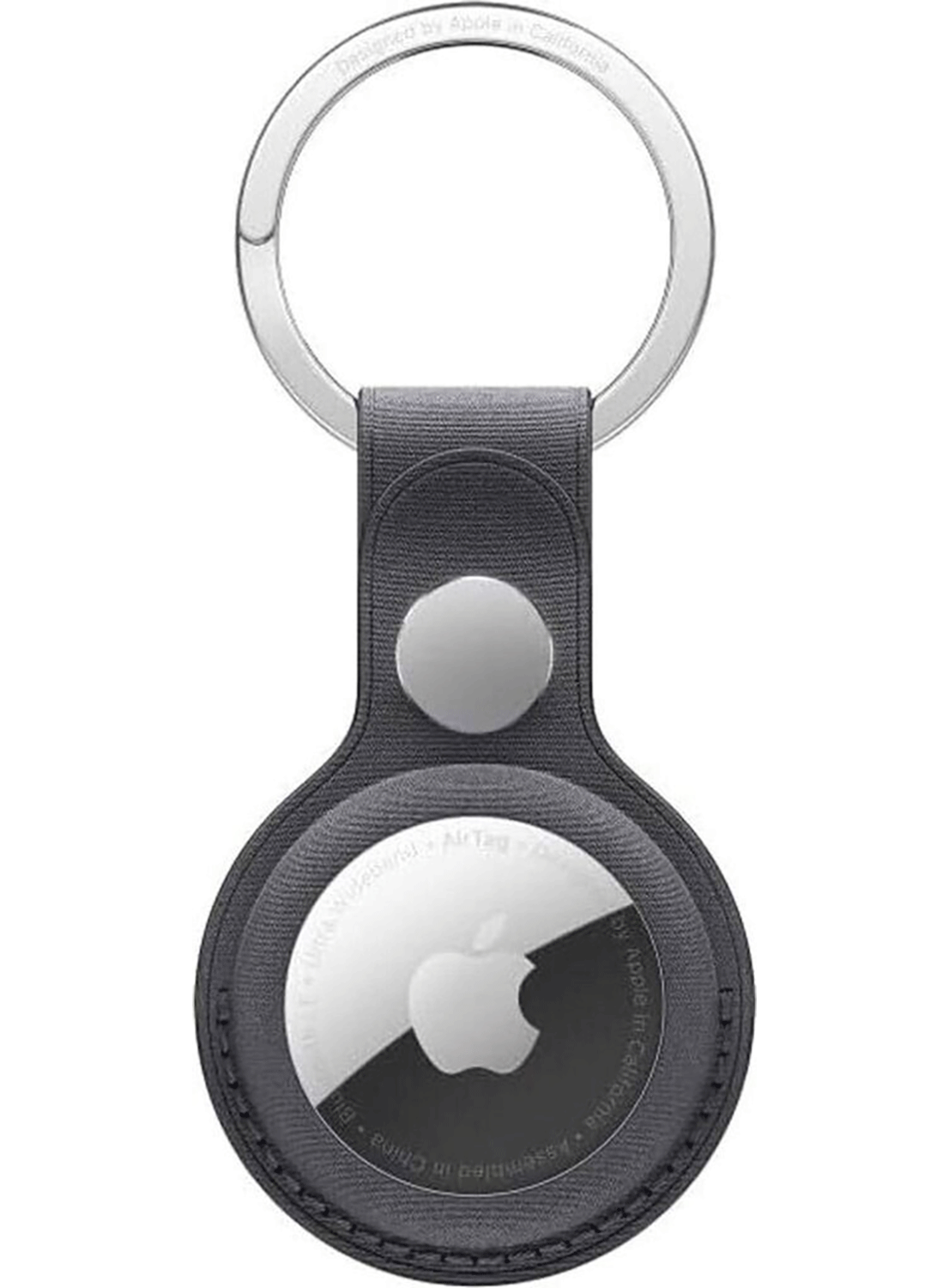 Apple AirTag FineWoven Key Ring Black