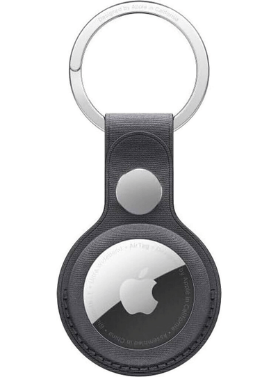 Apple AirTag FineWoven Key Ring Black