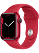 Apple Watch 7 LTE 41mm Aluminium Case – RED · Sport RED