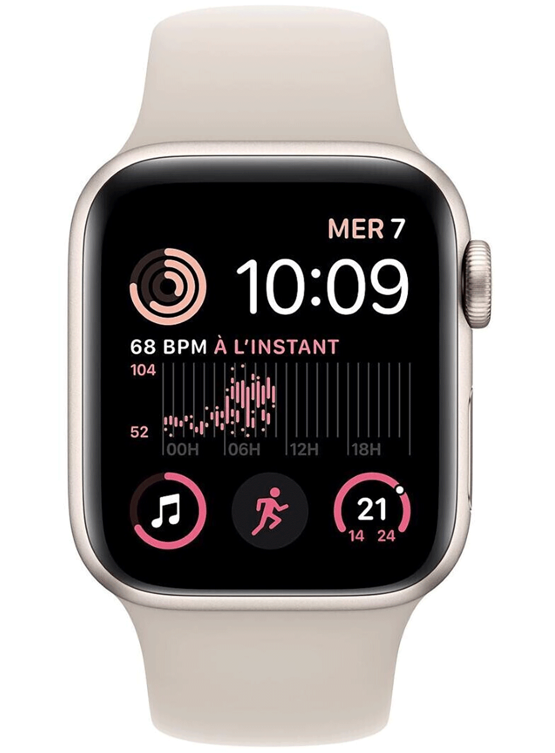 Apple Watch SE 2022 (GPS+Cellular) Aluminium Case 44mm - CarbonPhone