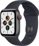 Apple Watch SE (GPS+Cellular) Aluminium Case 44mm – Space Grey · Sport Black