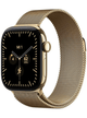 Apple Watch Series 12 5G 42mm Titan Case – Radiant Gold Titanium · Radiant Gold Milanese Loop