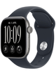 Apple Watch Series 12 5G 42mm Aluminium Case – Space Grey Aluminium · Navy Blue Sport Band