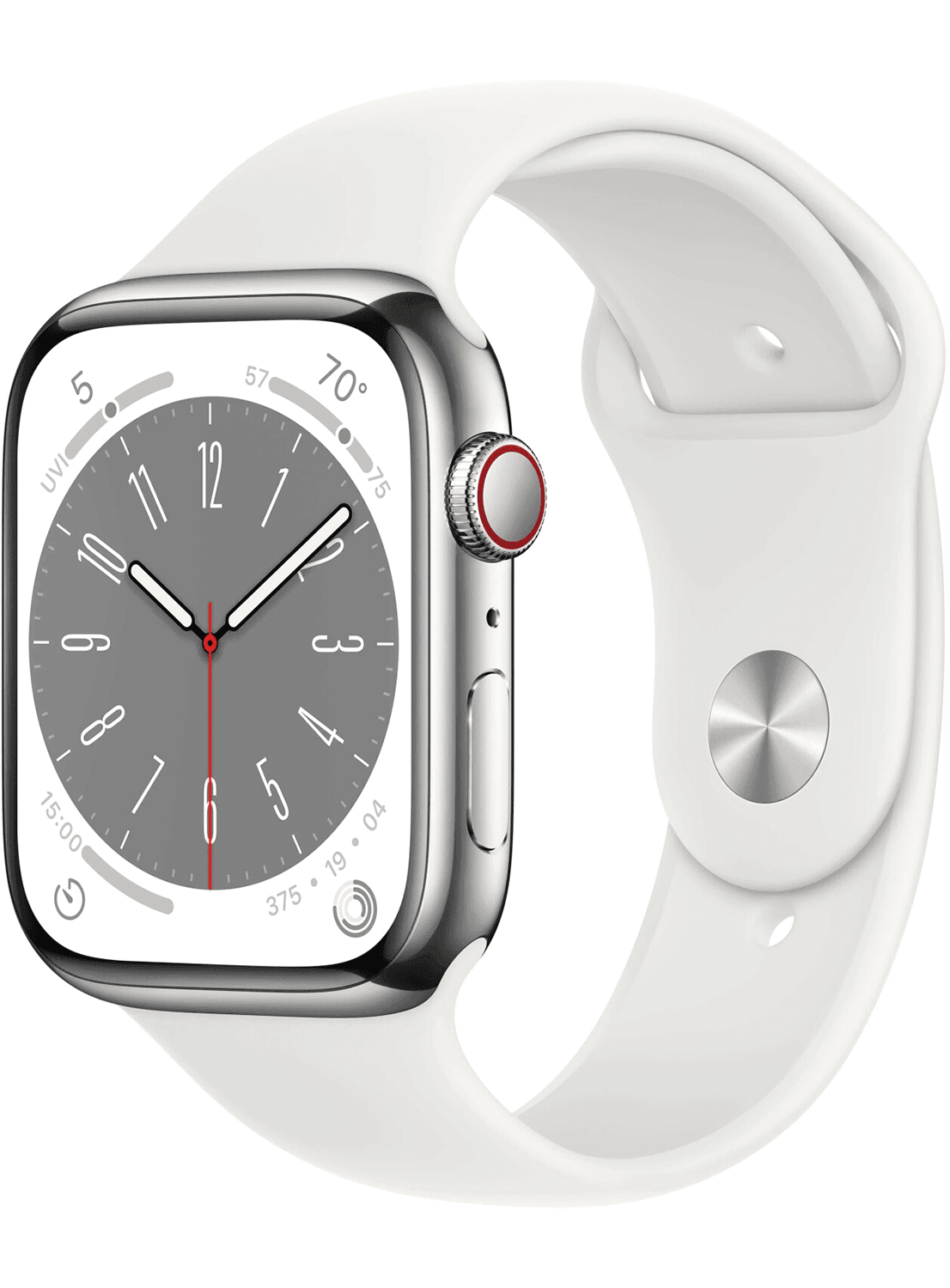 Apple Watch Series 8 45mm Edelstahl Case - CarbonPhone