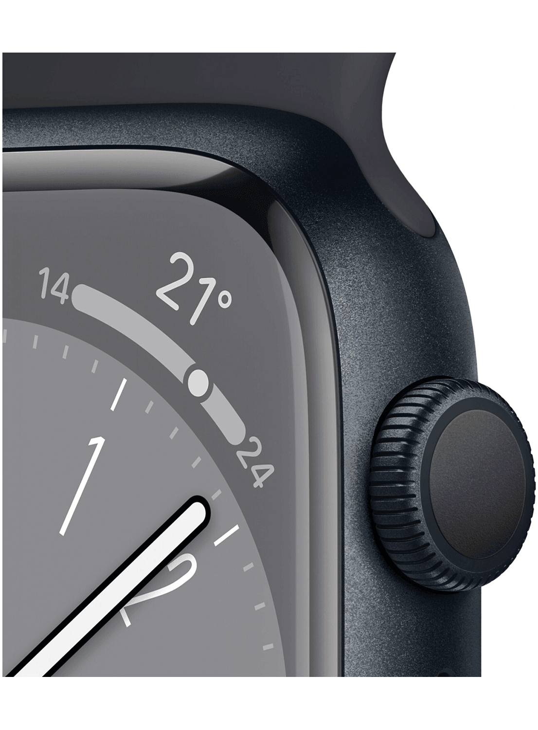 Apple Watch Series 8 4G 45mm Aluminium Case mit Silicon Armband