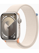 Apple Watch Series 9 4G 45mm Aluminium Case – Starlight · Sport Loop Starlight