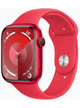 Apple Watch Series 9 4G 45mm Aluminium Case mit Silicon Armband – PRODUCT(RED) · Silicon RED