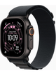 Apple Watch Ultra 3 49mm Titanium Black – Textil · Alpine Loop Dark Black (M)