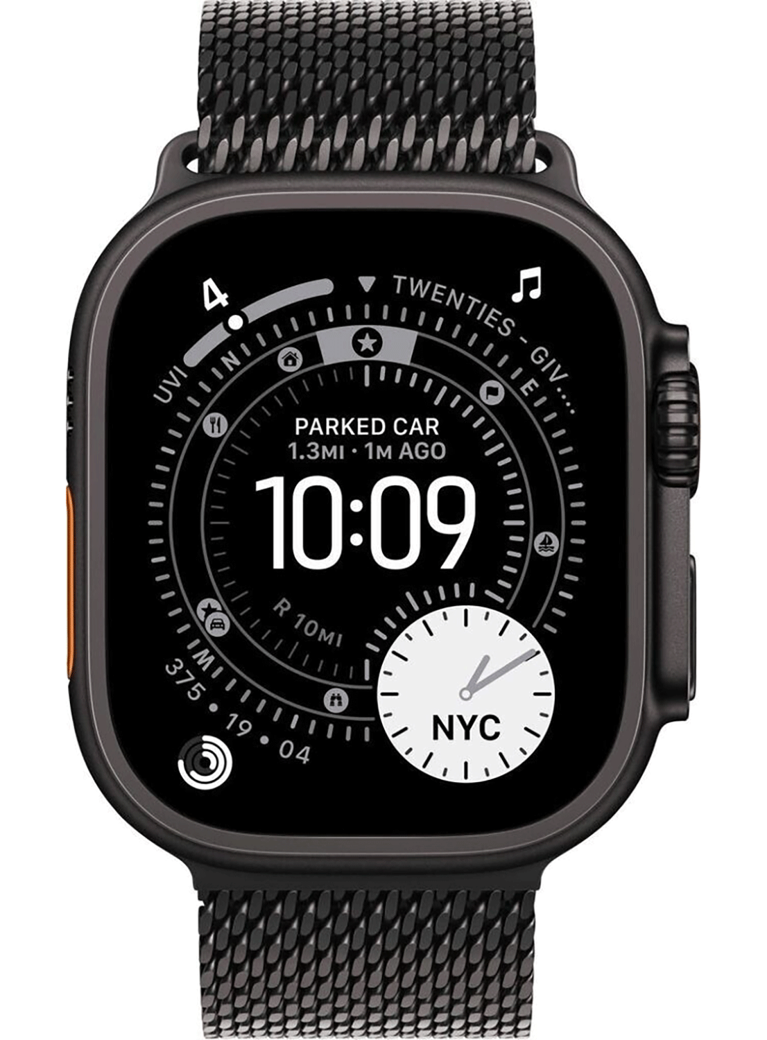 Apple Watch Ultra 3 49mm Titanium Black