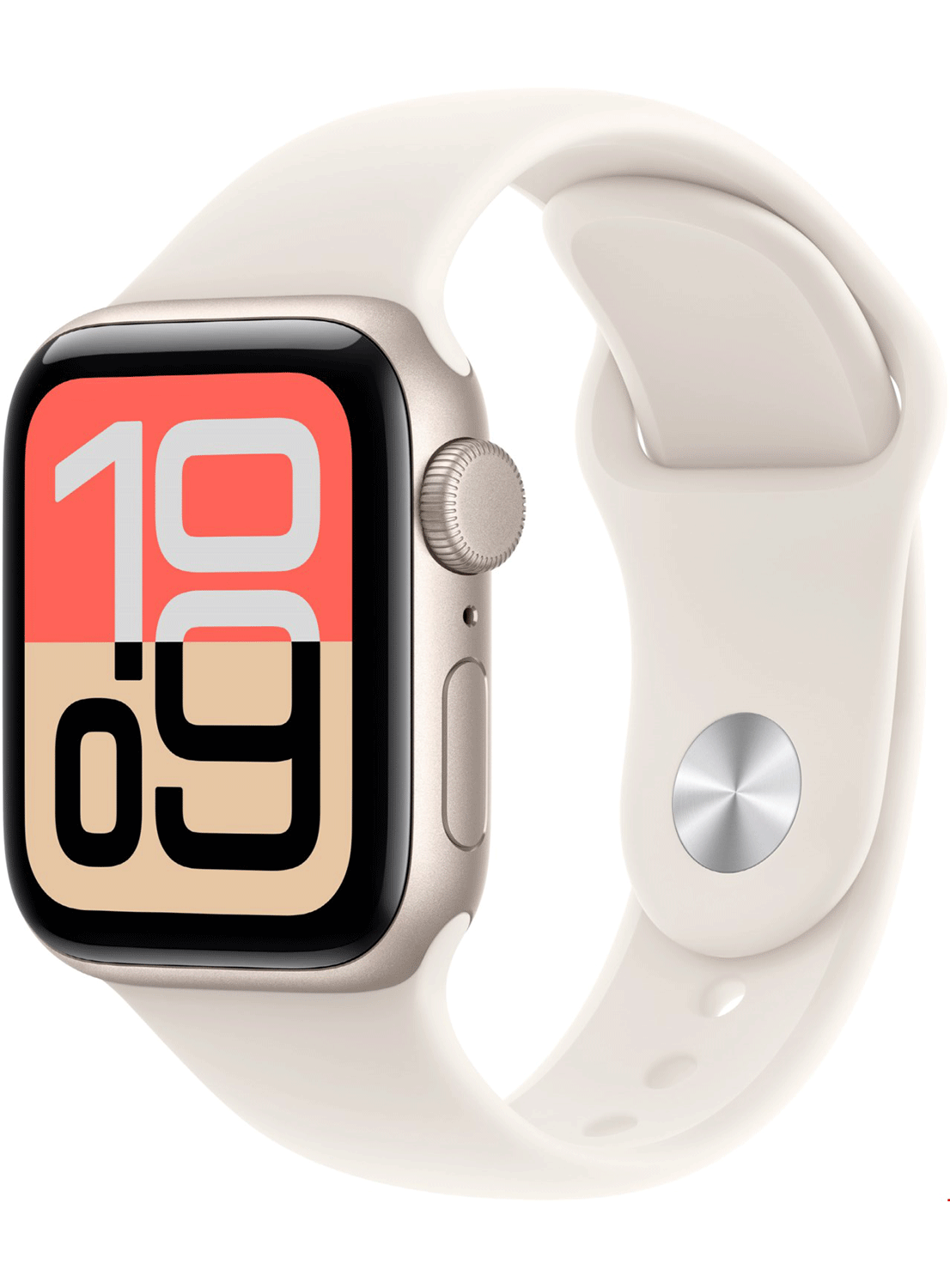Apple Watch SE 3 (2025) 5G Aluminium Case 40mm mit Silicon Armband