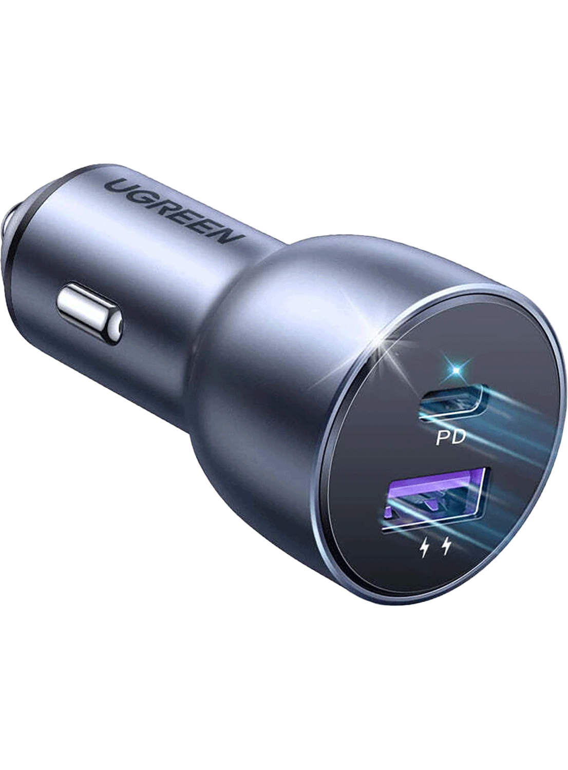 UGREEN USB C AutoLadegerät Zigarettenanzünder 52,5W PD 30W & SCP 22,5W/QC 18W