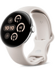 Google Pixel Watch 3 GPS 45MM – Polished Silver · Sportarmband Porcelain