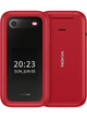 Nokia 2660 FLIP 4G Dual Sim – Red · 128 MB