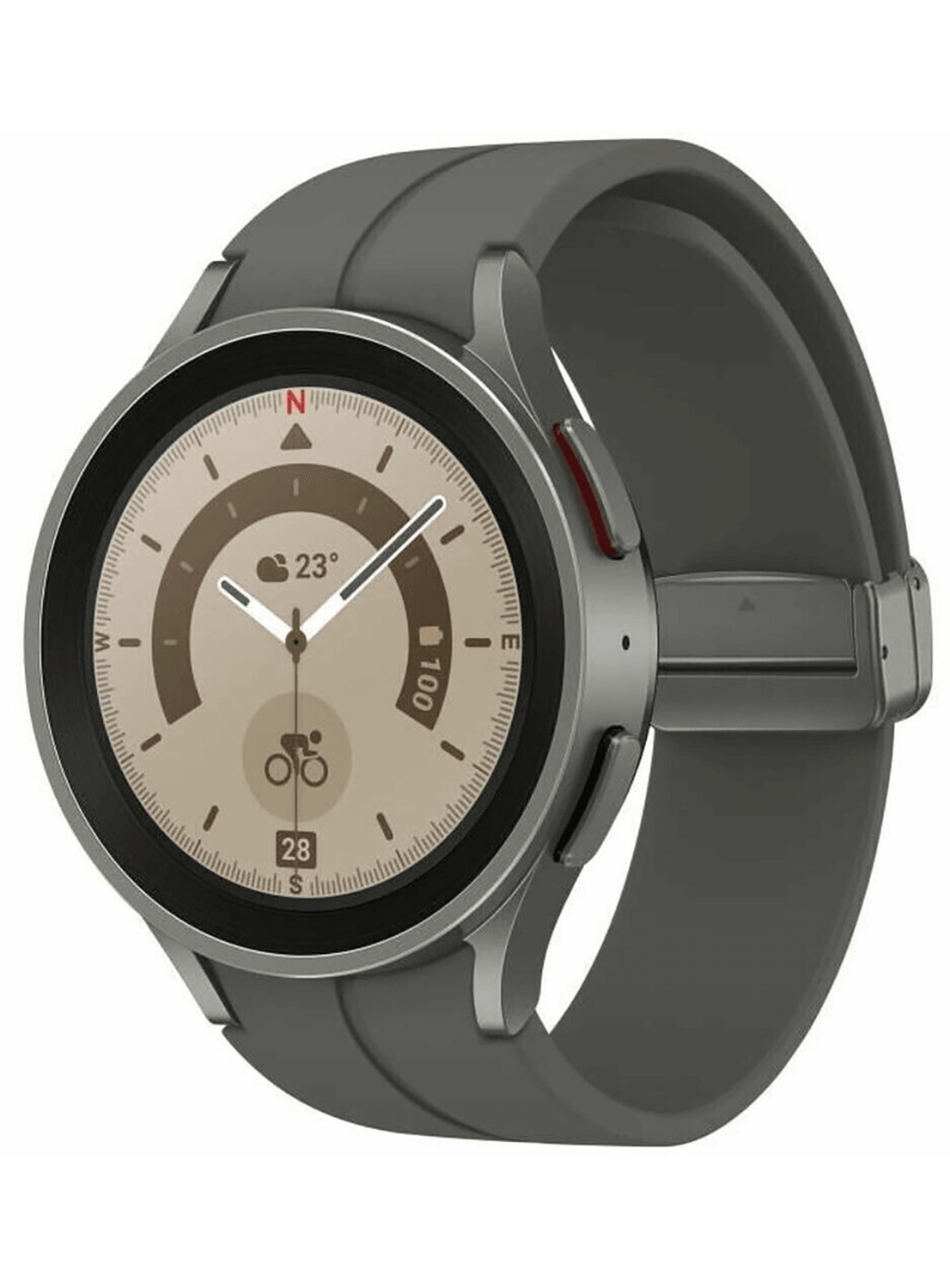 Samsung Galaxy Watch 5 Pro LTE 45mm SM-R925F mit Silicon Armband - CarbonPhone