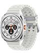Samsung Galaxy Watch Ultra 47mm LTE SM-L705 mit Silicon Armband – Titanium White · White