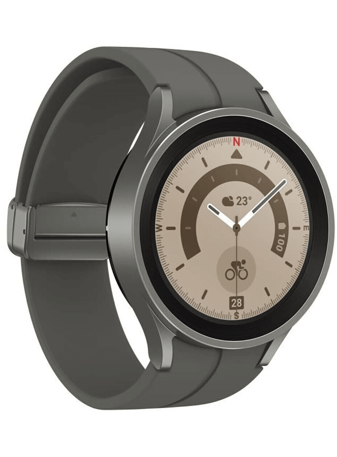 Samsung Galaxy Watch 5 Pro LTE 45mm SM-R925F mit Silicon Armband - CarbonPhone